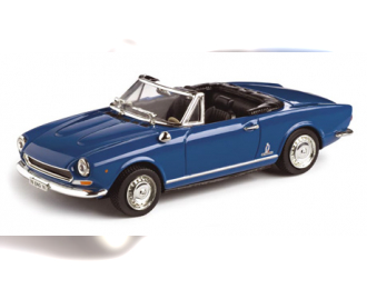 FIAT 124 BS1 SPIDER, BLU FRANCIA