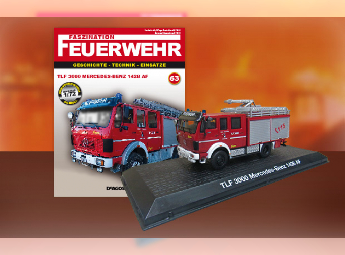 Faszination Feuerwehr 63, TLF 3000 Mercedes-Benz 1428 AF