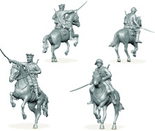 Сборная модель Советская кавалерия