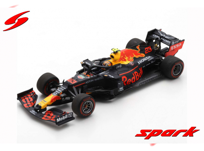 Aston Martin Red Bull Racing RB16 #23 Red Bull Racing 3rd Tuscan GP 2020 Alexander Albon