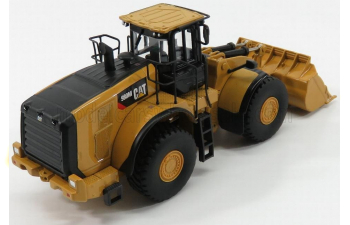 CATERPILLAR Cat980k Ruspa Gommata - Scraper Tractor Wheel Loader, Yellow Black