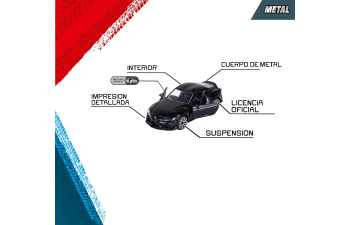 Набор ИЗ 5-ТИ моделей "Black Edition", черный / матовый черный