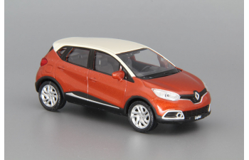 RENAULT Captur, orange / beige