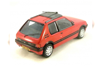 PEUGEOT 205 1.9GTi (1984), вишневый