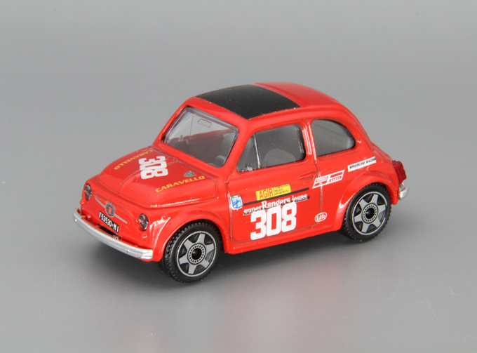 FIAT 500 #308, red