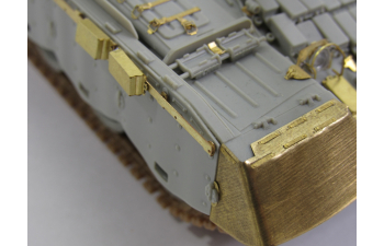 Фототравление Т-80БВ (Trumpeter) крепление ДЗ