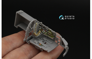 3D Декаль интерьера кабины A6M5 Zero, пр-ва Mitsubishi (Fine Molds)
