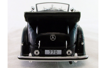 MERCEDES-BENZ Grand Mercedes 770 Convertible F (1938), Mercedes-Benz Offizielle Modell-Sammlung 66, черный