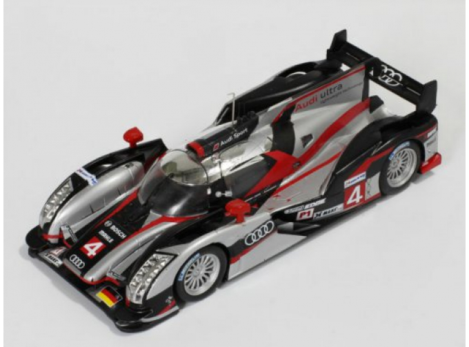 AUDI R18 Ultra No4 Bonanomi-Jarvis-Rockenfeller 24h Le Mans LMP1 (2012), silver