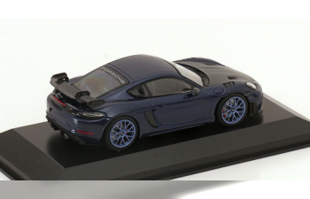 PORSCHE Cayman GT4 RS (982) Neodym-rims (2021), dark blue-metallic carbon