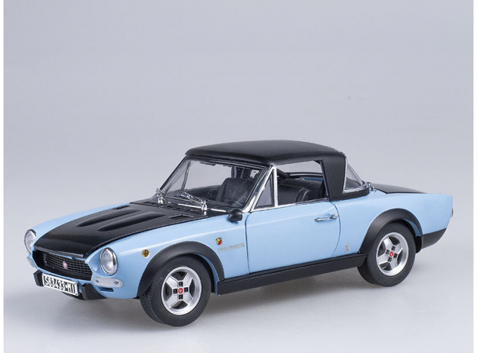 FIAT 124 SPIDER CSA (1972), blue/black 