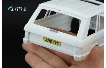 3D Декаль интерьера кабины Range Rover Classic '92 (Aoshima)