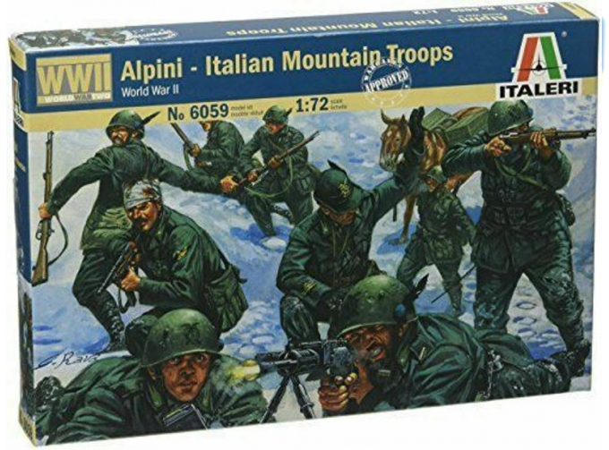 Сборная модель Italian Mountain Troops Alpini