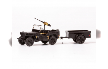 Набор фототравлений для US Army ton utility truck w/ trailer