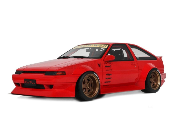 TOYOTA AE86 Sprinter Trueno Widebody (1986), ferrari rosso corsa