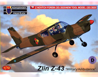 Сборная модель Zlin Z-43 "Military/Ambulance"