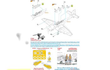 Сборная модель Junkers Ju 87D-3 Stuka ‘Stuka Experten’