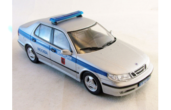 SAAB 9-5 Милиция г. Москва Россия, Полицейские Машины Мира 48, silver