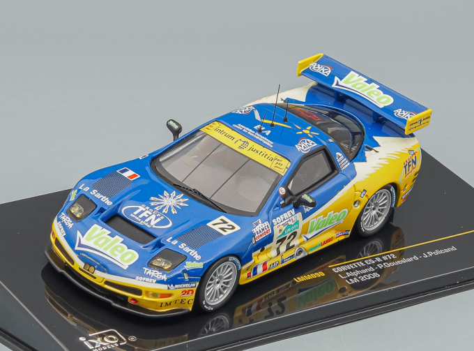 CORVETTE C5-R #72 Le Mans 2006, blue / gold