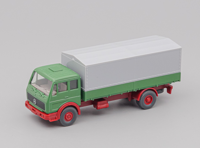 MERCEDES-BENZ NG 1632 Truck, green / brownred / lightgray