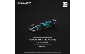 ASTON MARTIN AMR23 #18 Lance Stroll, green/black