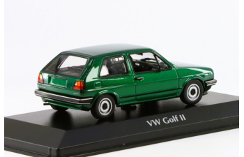 VOLKSWAGEN Golf II (1985), green metallic