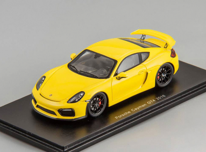 Porsche Cayman GT4 2016 (yellow)