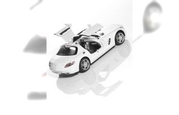 MERCEDES-BENZ SLS AMG Coupe C197, white