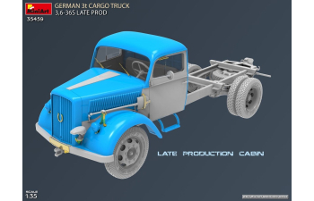 Сборная модель OPEL Blitz German 3t Cargo Military Truck 2-assi 1945