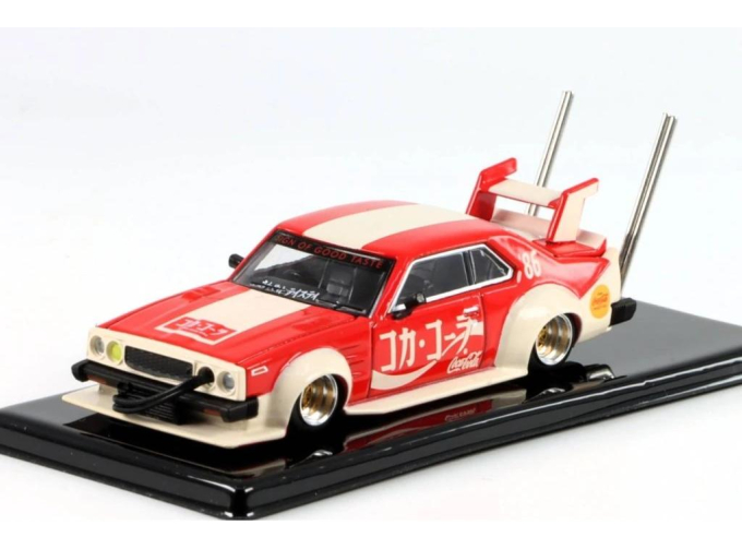 NISSAN Skyline C210 Kaido Racer Bosozoku Style Coca-Cola , red/beige