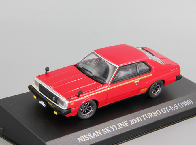 NISSAN Skyline 2000 Turbo GT-E-S, red