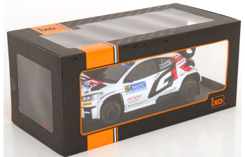 TOYOTA Yaris Gr Rally1 Team Toyota Gazoo Racing Wrt №37 Rally Finland (2024) Yuki Yamamoto - Marko Salminen, White