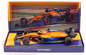 McLAREN MCL35M №3 7th Bahrain GP Formula 1 Daniel Ricciardo (2021)
