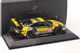 PORSCHE 911 (991) RSR #56 WEC SuperSeason 2018/2019 Project 1, yellow / black