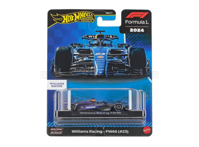 WILLIAMS F1 Fw46 Team Williams Racing №23 Season (2024) Alex Albon, 2 Tone Blue