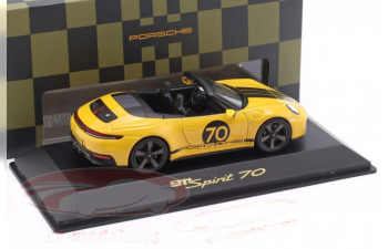 PORSCHE 911 Spirit 70 (992.2) (2025), speed yellow