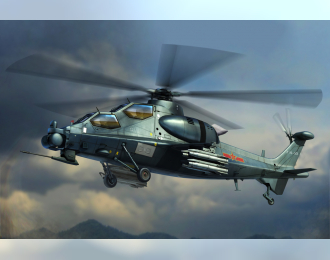Сборная модель Вертолет Chinese Z-10 Attack Helicopter