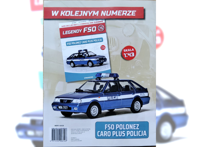 FSO POLONEZ Caro Plus Policia, Kultowe Legendy FSO 76