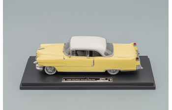 CADILLAC Coupe Deville (1955), yellow / white