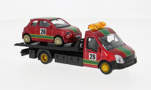 FIAT 500e #26 на эвакуаторе