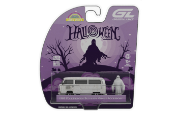 VOLKSWAGEN Bus Ghost Tribute with Ghost Accessory *Halloween Monster Edition* (1968), white