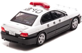 MITSUBISHI Galant VR4 (EC5A) *High Way Police Car Tokyo MPD* (2002), black / white