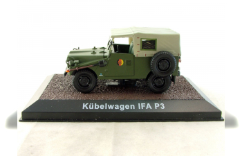 IFA P3 Kubelwagen, серия NVA-Fahrzeuge от Atlas Verlag, хаки