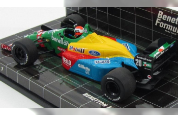 BENETTON F1 B188 Ford №20 (1989) J.Herbert, Green Blue