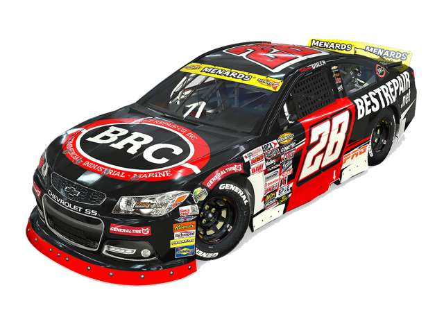Chevrolet SS #28 Brenden â€œButterbeanâ€� Queen *Best Repair Company*, white/red/black 2025