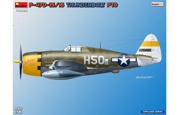 Сборная модель DRAGON WINGS P-47d-15/16 Thunderbolt Airplane Military 1942