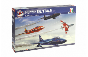 Сборная модель Самолет HUNTER F.6/FGA.9 (Aerobatic Teams)