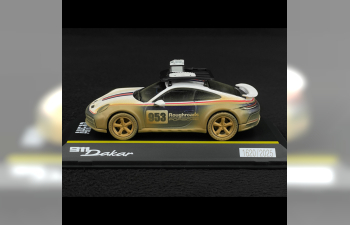 PORSCHE 911 992 Dakar №953 Ahead Coupe (2024), White Blue Red