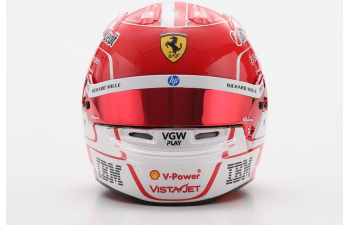 BELL HELMET Casco Helmet F1 Charles Leclerc Team Scuderia Ferrari Hp №16 Season (2025)