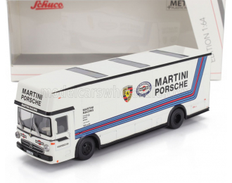 MERCEDES-BENZ O317 Truck Car Transporter Porsche Martini Racing (1968), White Blue